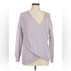 Kimchi Blue Lavender V-Neck Sweater